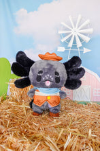 Load image into Gallery viewer, Cowboy Pebbles the Axolotl Plushie