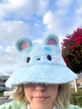 Load image into Gallery viewer, Nube the Blue Bear Bucket Hat