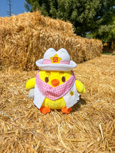 Load image into Gallery viewer, Cowboy Yema the Duck Plushie