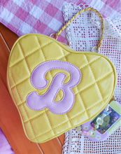 Load image into Gallery viewer, Vintage Heart Doll Purse Yellow