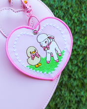 Load image into Gallery viewer, Lamb Embroidered Bag Charm