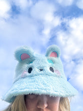 Load image into Gallery viewer, Nube the Blue Bear Bucket Hat