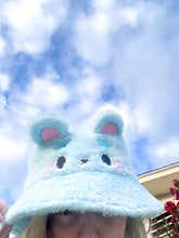 Load image into Gallery viewer, Nube the Blue Bear Bucket Hat
