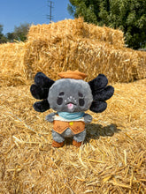Load image into Gallery viewer, Cowboy Pebbles the Axolotl Plushie