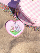Load image into Gallery viewer, Lamb Embroidered Bag Charm