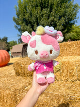 Load image into Gallery viewer, Cowboy Jolene the Cow Plushie