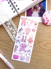 Load image into Gallery viewer, Bunnies and Tabis Sticker Sheet