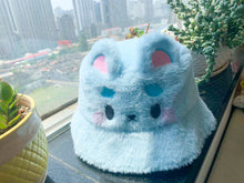 Load image into Gallery viewer, Nube the Blue Bear Bucket Hat