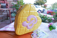 Load image into Gallery viewer, Vintage Heart Doll Purse Yellow