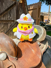 Load image into Gallery viewer, Cowboy Yema the Duck Plushie