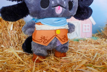 Load image into Gallery viewer, Cowboy Pebbles the Axolotl Plushie