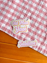 Load image into Gallery viewer, Old Man Yaoi Sticker
