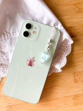 Load image into Gallery viewer, Nube the Blue Bear Phone Charm