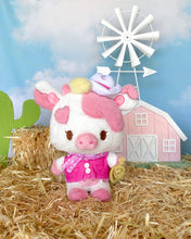 Load image into Gallery viewer, Cowboy Jolene the Cow Plushie