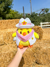 Load image into Gallery viewer, Cowboy Yema the Duck Plushie