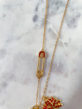 Load image into Gallery viewer, Lotus Seven Key Necklace