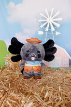 Load image into Gallery viewer, Cowboy Pebbles the Axolotl Plushie