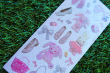 Load image into Gallery viewer, Bunnies and Tabis Sticker Sheet
