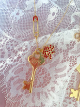 Load image into Gallery viewer, Lotus Seven Key Necklace