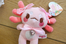 Load image into Gallery viewer, Maxolotl the Axolotl Plushie Coquette Keychain