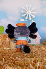 Load image into Gallery viewer, Cowboy Pebbles the Axolotl Plushie