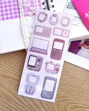 Load image into Gallery viewer, Y2k Tech Sticker Sheet
