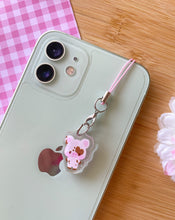 Load image into Gallery viewer, Butter the Pig Phone Charm