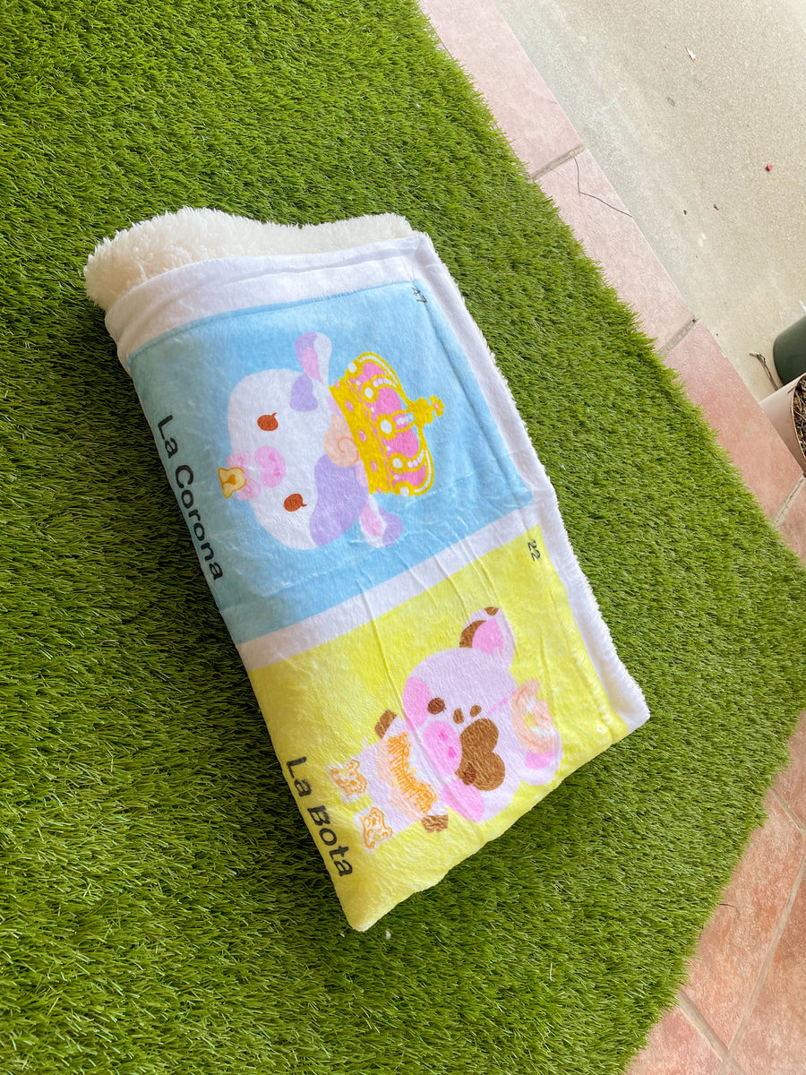 Loteria Fleece Blanket BasuraGang