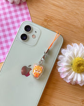 Load image into Gallery viewer, Barb the Red Panda Phone Charm