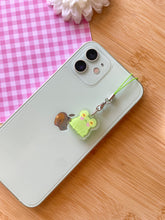 Load image into Gallery viewer, Gunther the Frog Phone Charm