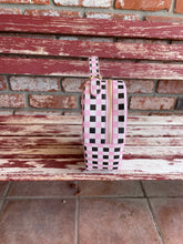 Load image into Gallery viewer, Pastel Goth gingham Heart Bag