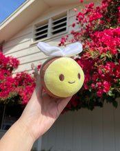Load image into Gallery viewer, Bee Keychain Plushie
