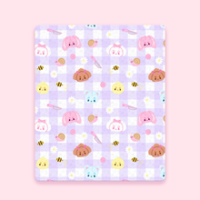 Load image into Gallery viewer, Gingham Fleece Blanket