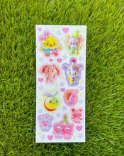 Load image into Gallery viewer, Clown Basura Gang Plushies Sticker Sheet