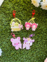 Load image into Gallery viewer, Best Friends Jolene and Biscuit Keychain