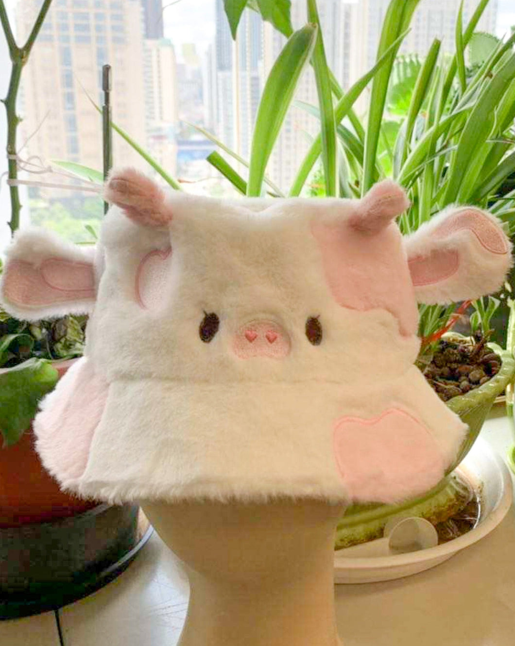 Sakura Jolene the Cow Bucket Hat