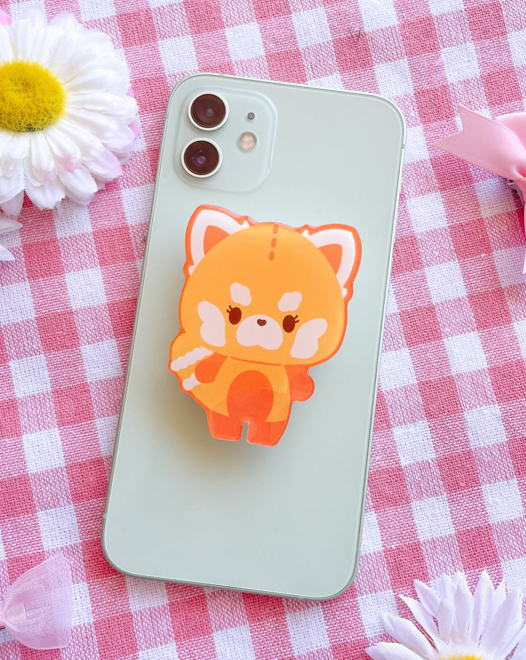 Barb the Red Panda Phone Grippy