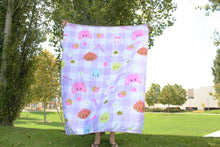 Load image into Gallery viewer, Gingham Fleece Blanket