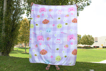 Load image into Gallery viewer, Gingham Fleece Blanket