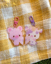 Load image into Gallery viewer, Best Friends Jolene and Biscuit Keychain