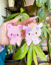 Load image into Gallery viewer, Best Friends Jolene and Biscuit Keychain