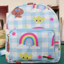 Load image into Gallery viewer, Rainbow Sky Canvas Backpack