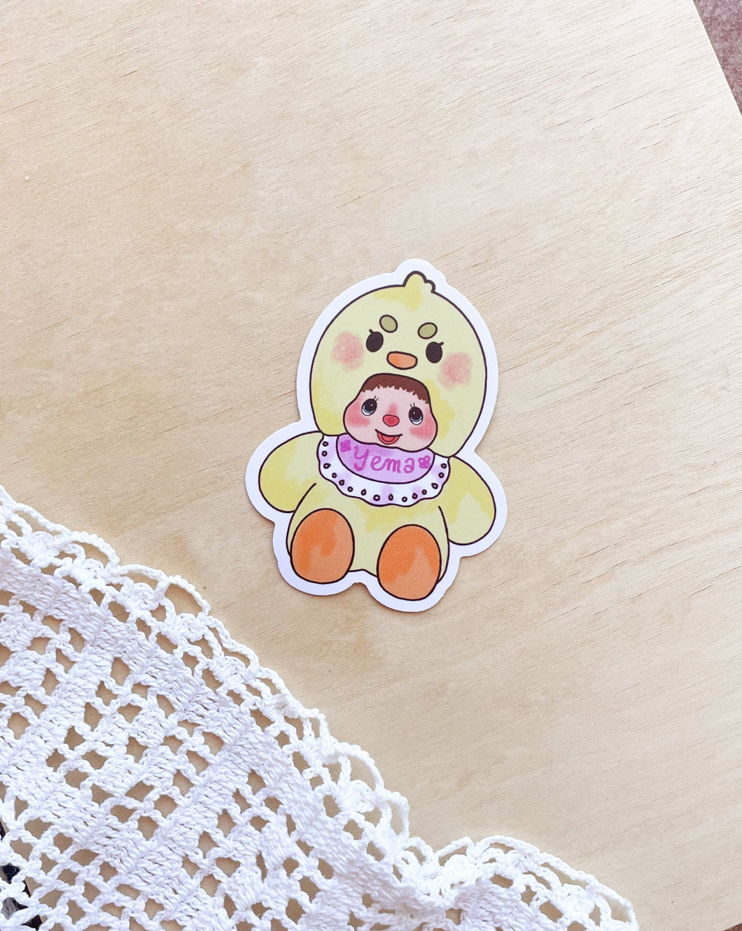 Yema Monchi Sticker