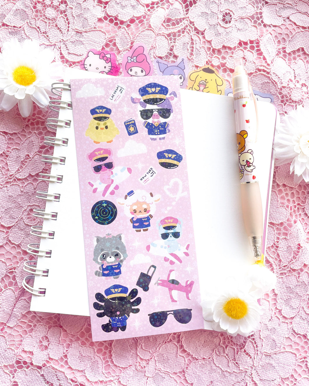 Pilot Sticker Sheet