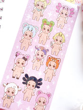 Load image into Gallery viewer, Mascot Angel Babies 2 Sticker Sheet
