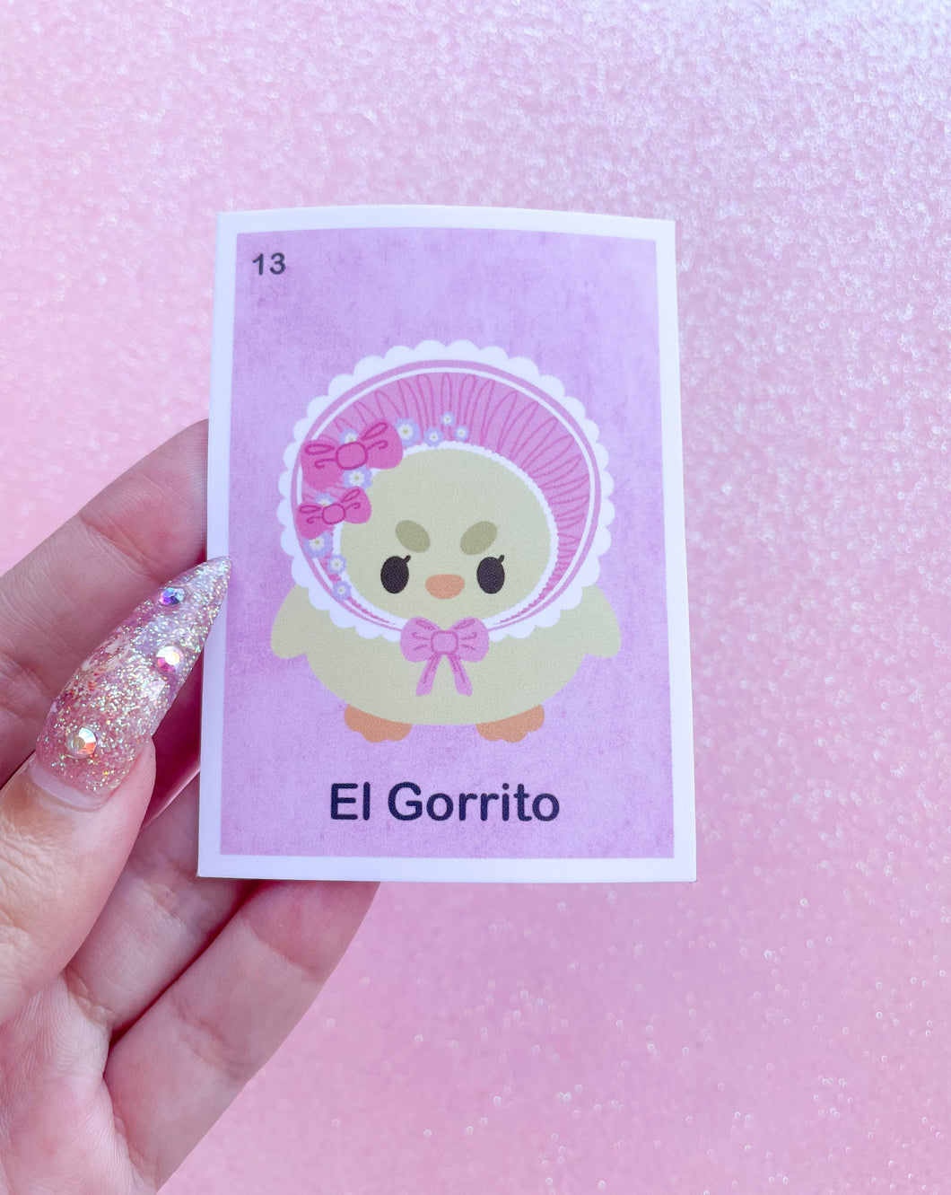 Loteria El Gorrito Sticker