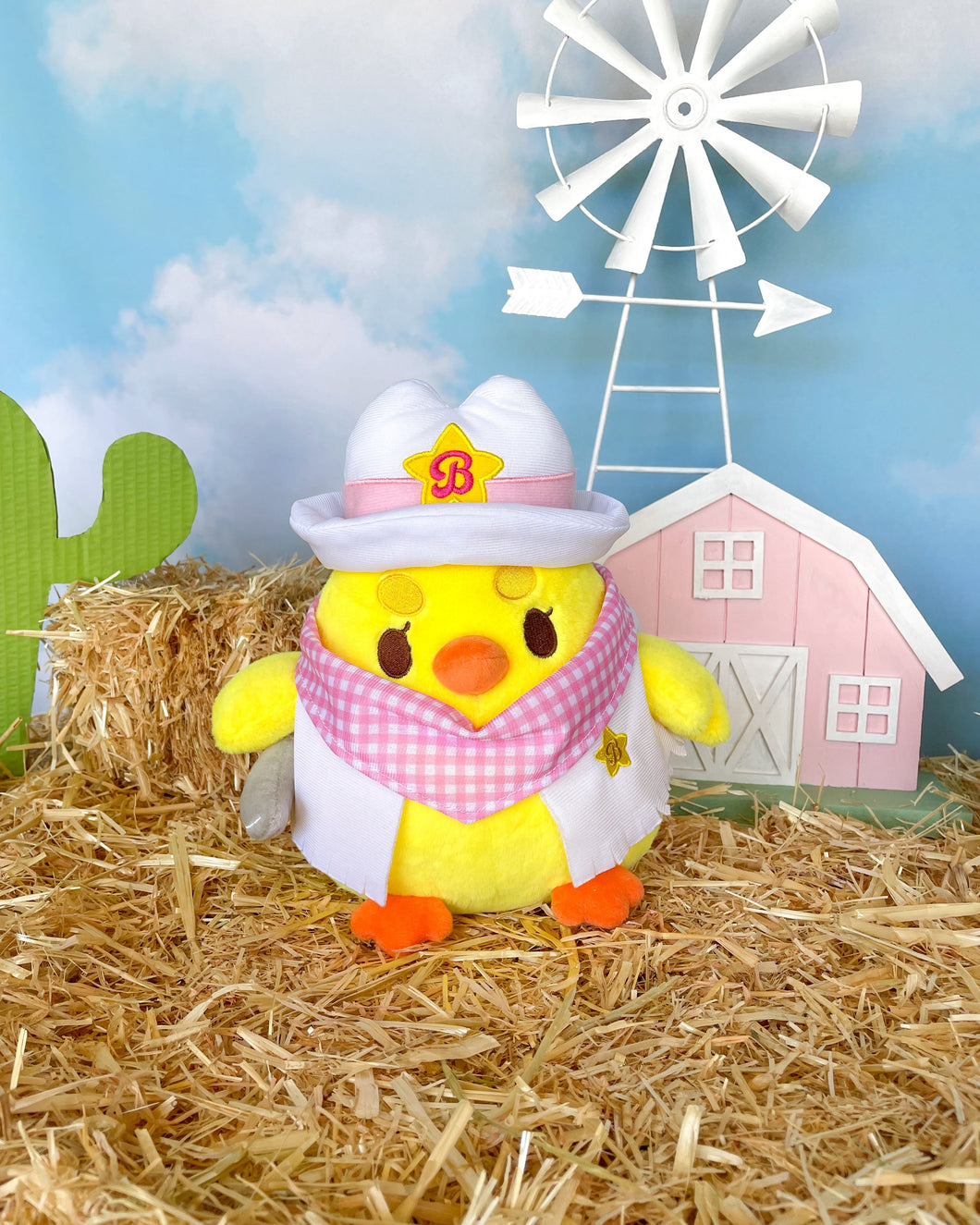 Cowboy Yema the Duck Plushie