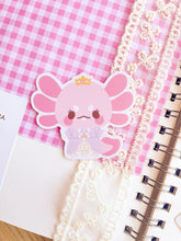 Load image into Gallery viewer, Princess Maxolotl Sticker
