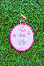 Load image into Gallery viewer, Fluffy Embroidered Bag Charm
