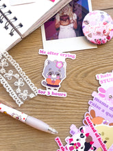 Load image into Gallery viewer, Me After Crying Sticker
